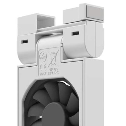 Radiatorventilator Heatfan bevestiging