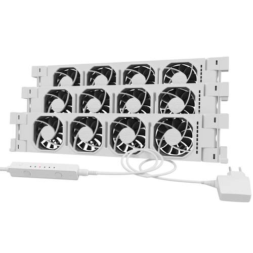 Radiatorventilator Heatfan 4 Trio Set met Smart Controller